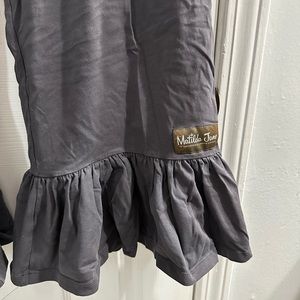 Matilda Jane Big Ruffle Grey Pants XL
